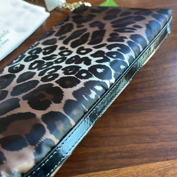 NWT KATE SPADE NEW YORK BYRD LINDENWOOD ANIMAL NATURAL MULTI NYLON BAG - Picture 6 of 6